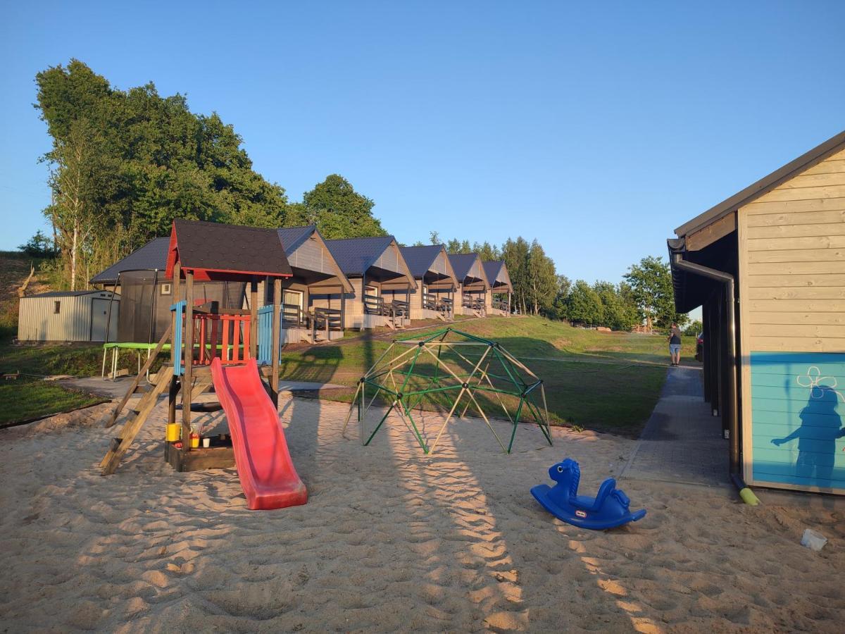 Widoki Rusinowo Domki Letniskowe Exterior foto