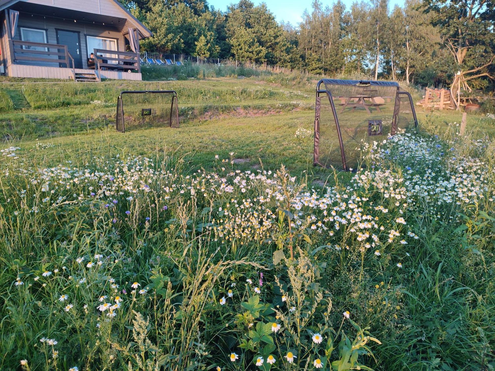 Widoki Rusinowo Domki Letniskowe Exterior foto