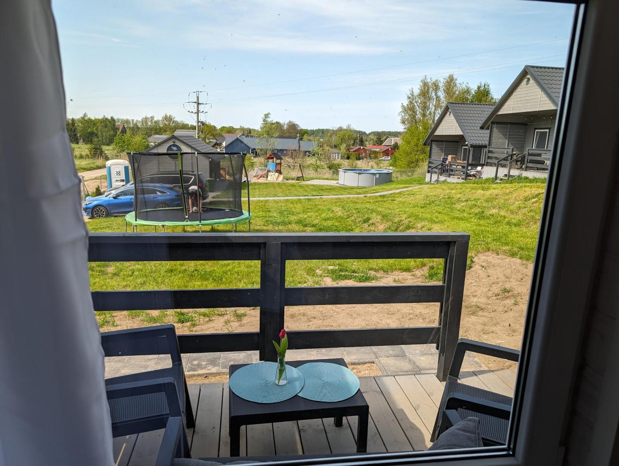 Widoki Rusinowo Domki Letniskowe Exterior foto